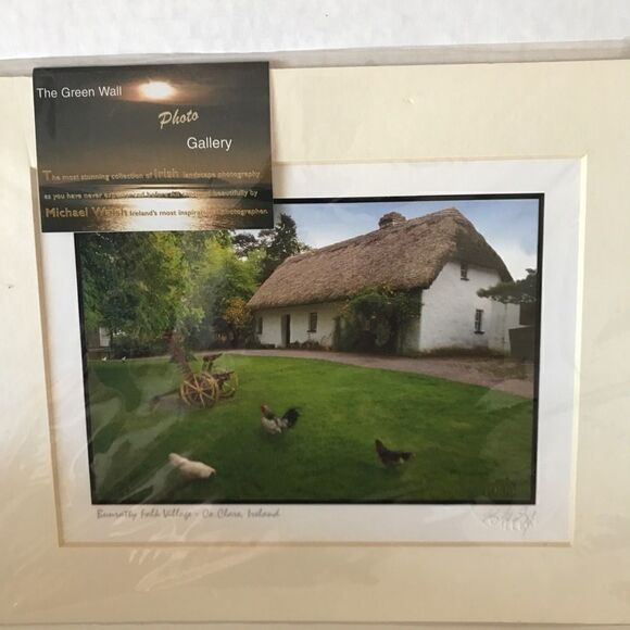 Michael Walsh Print of Ireland Cottage - Picture 1 of 6